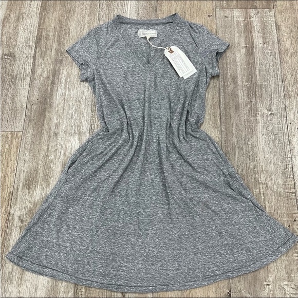 CURRENT ELLIOT V-Neck Trapeze Dress 🤩 NWT 🎉, 2 - Picture 2 of 7